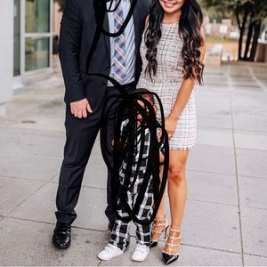 Zara tweed skort / dress